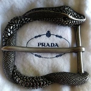 PRADA belt buckle